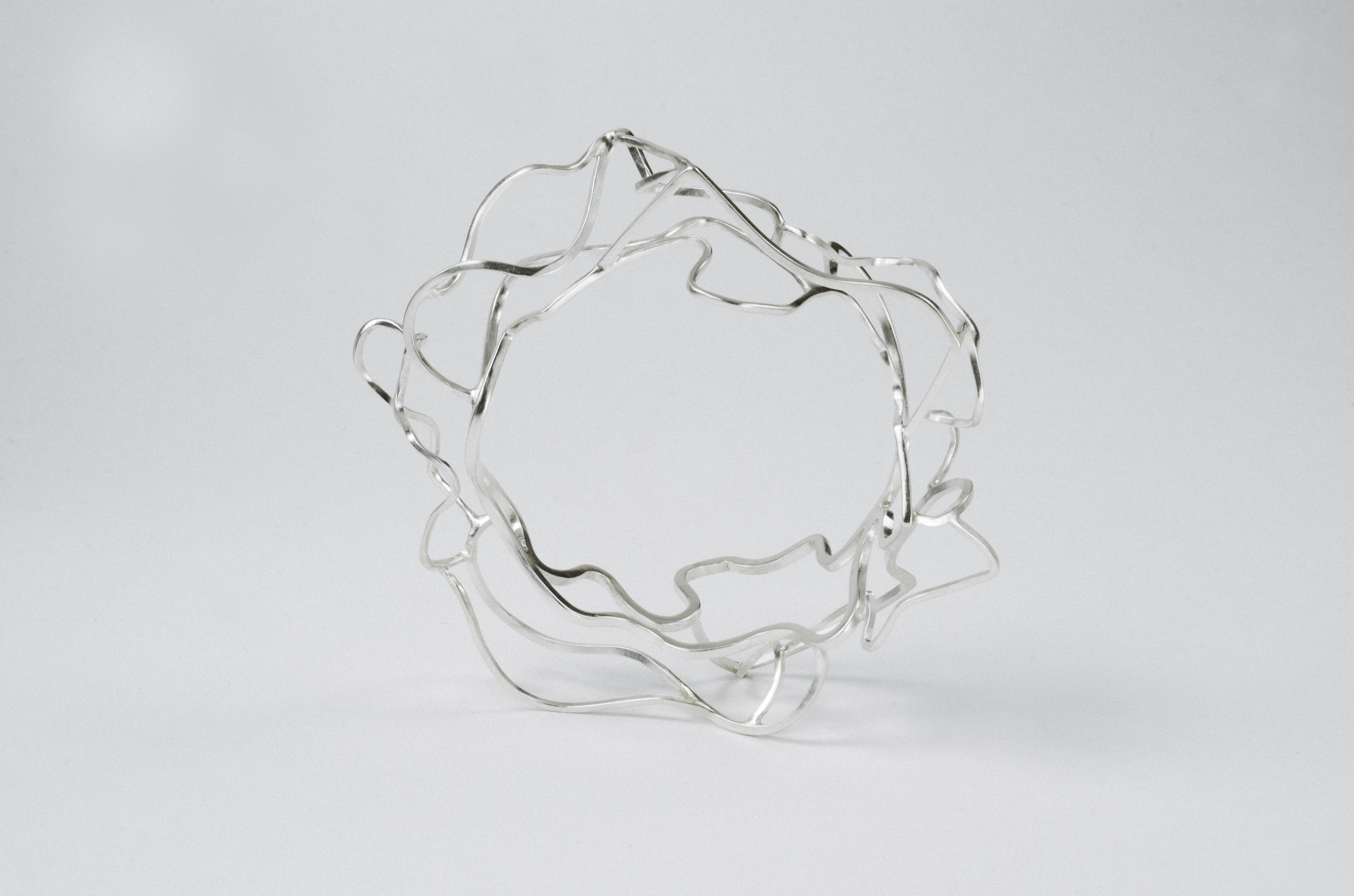 Horizontal Glaciers Bangle