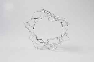 Horizontal Glaciers Bangle